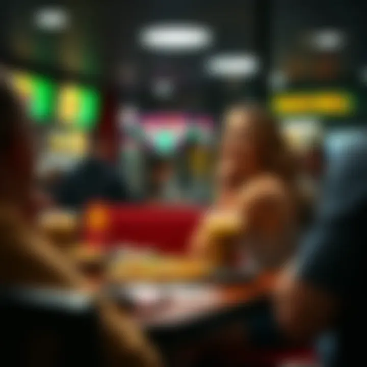 A happy diner enjoying a Mexican pizza at Taco Bell