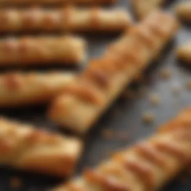 Crunchy Garlic Breadsticks