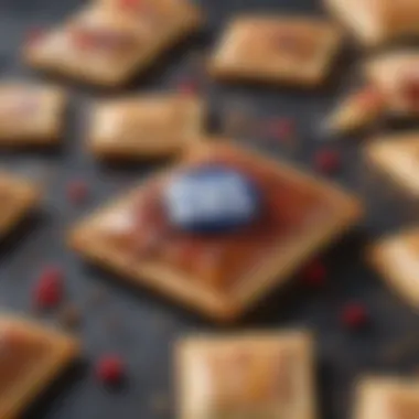 Imaginative visualization of Aldi Pop Tarts' captivating charm