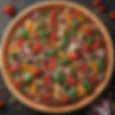 Nutritional Insights of Aldi Veggie Pizza Nutritional label of Aldi Veggie Pizza showcasing healthy ingredients