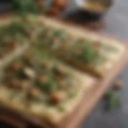 Delicate Almond Flour Flatbread with Herbs