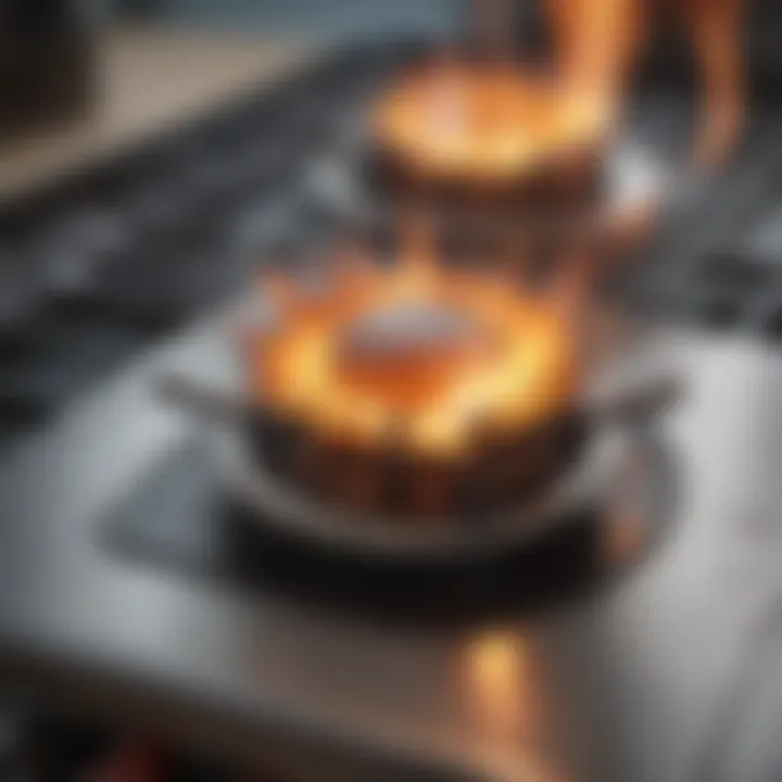 Durable materials used in gas burner covers