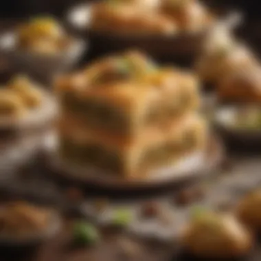Indulge in the Richness of Armenian Baklava with Pistachios Armenian Baklava with Pistachios