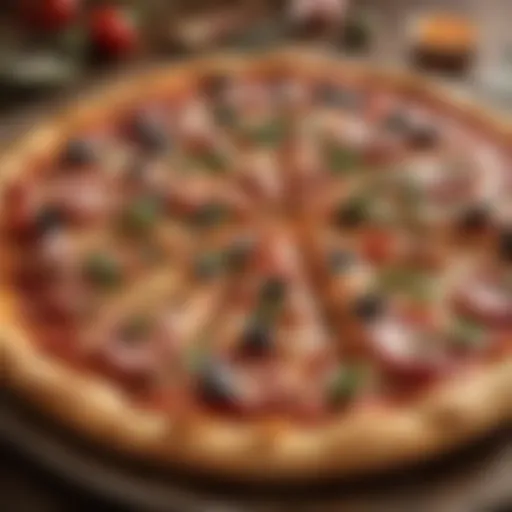 Artisan Crafted Pizza with Fresh Ingredients