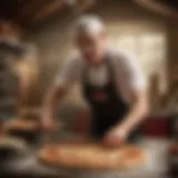 Artisan craftsmanship in pizza making