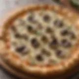 Artisan White Pizza with Truffle Oil Drizzle