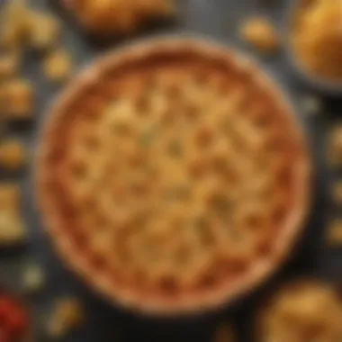Artisanal Blend of Cheese and Pasta on Crispy Crust Artisanal Blend of Cheese and Pasta on Crispy Crust