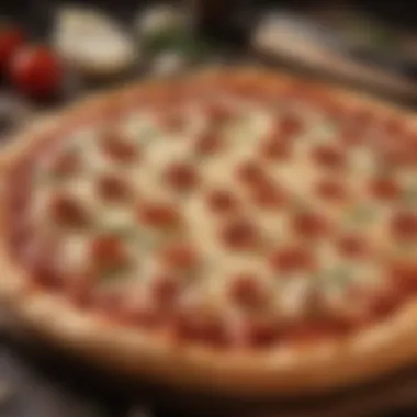 Artisanal Cheese Pizza Crafted to Perfection Exquisite Artisanal Cheese Pizza