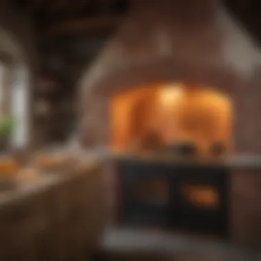 Artisanal Craftsmanship in Brick Oven Kitchen Artisanal craftsmanship in brick oven kitchen