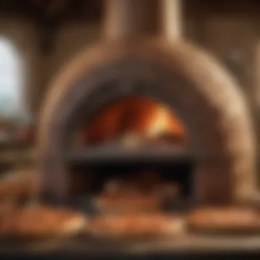 Mastery in Brick Oven Artistry Artisanal craftsmanship of a brick oven