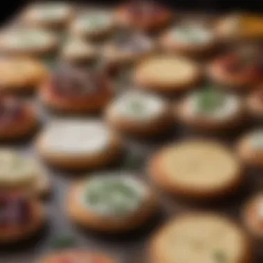 Exquisite Array of Artisanal Goat Cheese Artisanal goat cheese selection