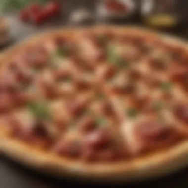 Crafting Gourmet Pizza with Walmart Pizza Crust Artisanal pizza creation with Walmart crust