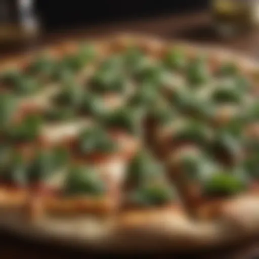 Artisanal Pizza with Fresh Arugula