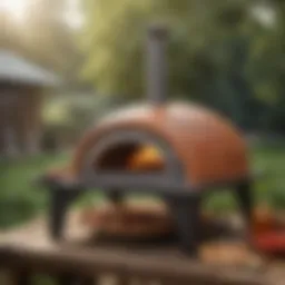 Artisanal Wood-Fired Portable Pizza Oven