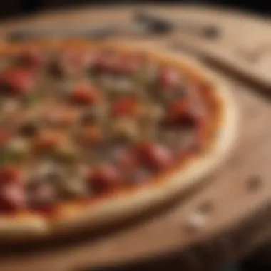 Crafting the Perfect Wood Selection Artisanal wood selection for pizza crust