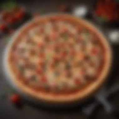 Topping Symphony Artistic Pizza Toppings Arrangement