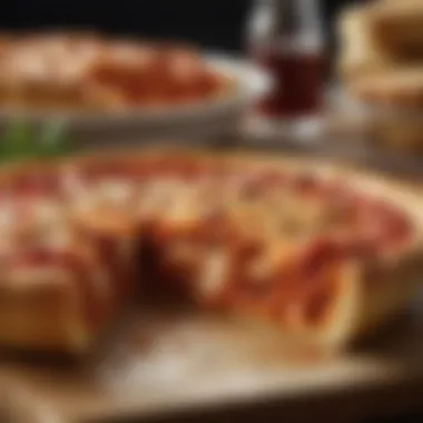 Authentic Chicago Pizza Baked to Perfection