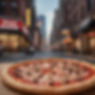 Authentic New York City vibes in a slice