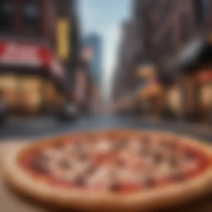 Authentic New York City vibes in a slice