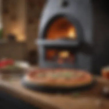 Crafting Culinary Perfection Baking Mastery with Old Stove Oven Pizza Stone