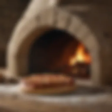 Baking to perfection in a stone oven