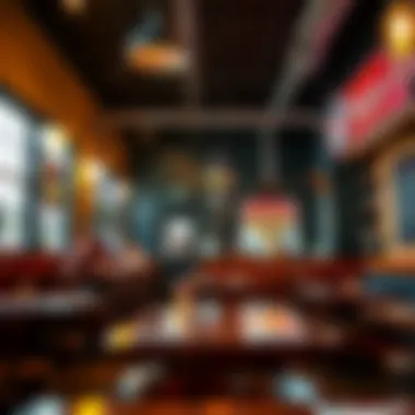 Vibrant interior showcasing Ballard Pizza Co's unique atmosphere