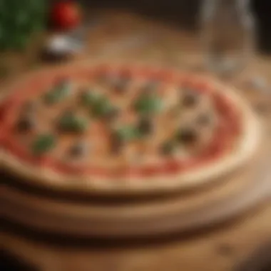 Eco-conscious Baking: Bamboo Pizza Stone for Perfect Pizzas Eco-friendly bamboo pizza stone