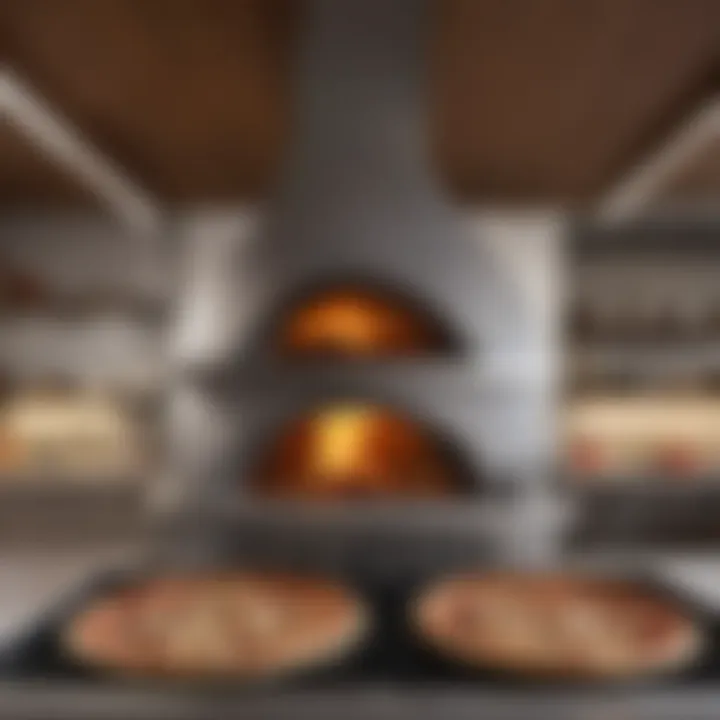 Interior view of BBQStar pizza oven illustrating its cooking space