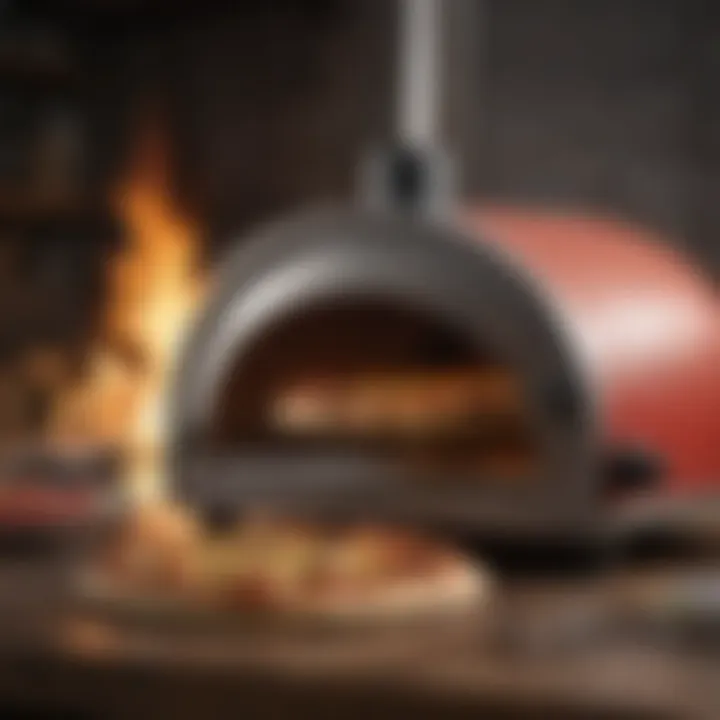 Electric pizza oven with innovative technology