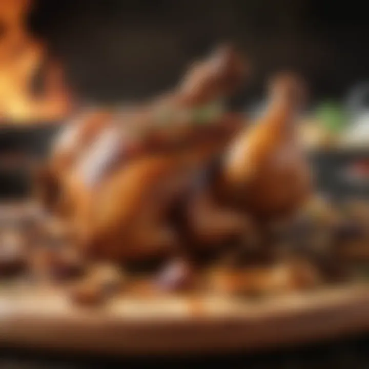 Exotic BBQ Chicken with Caramelized Onions