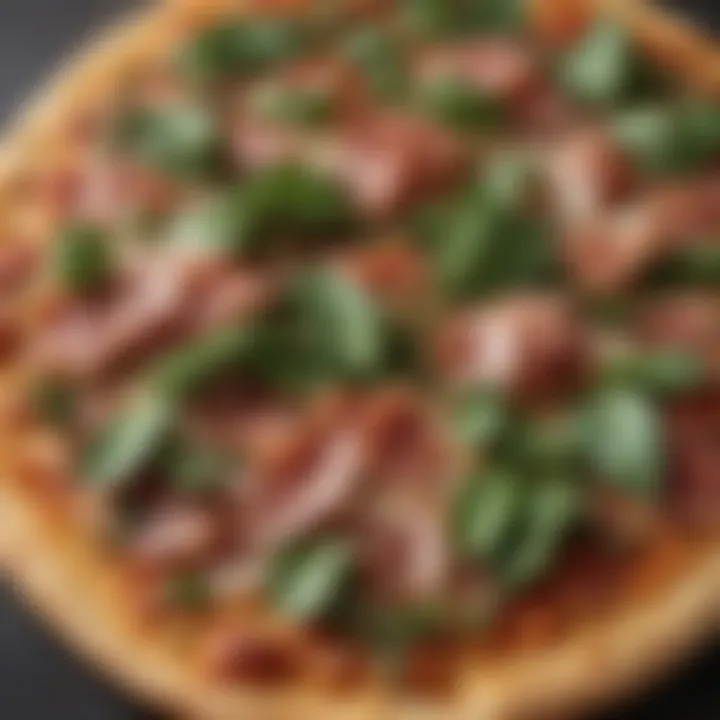 Savory Prosciutto and Arugula Pizza
