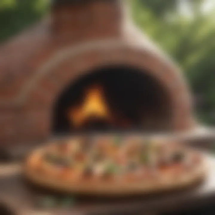 Brick Oven Pizza with Fresh Ingredients