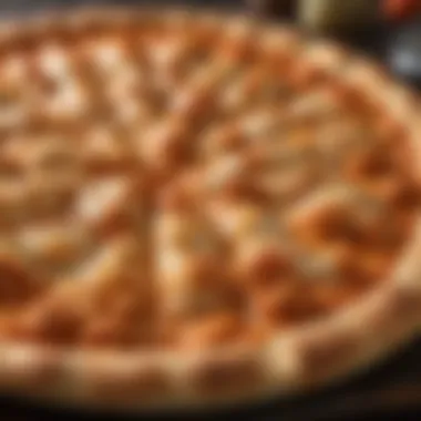 Chronicles of Flavor: The Origins of Buffalo Chicken Pizza Creative representation of the history of buffalo chicken pizza