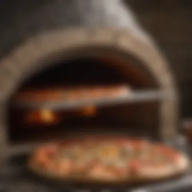 Techniques in Pizza Oven Construction Close-up of oven construction techniques