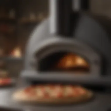 Finishing touches for a professional-grade pizza oven