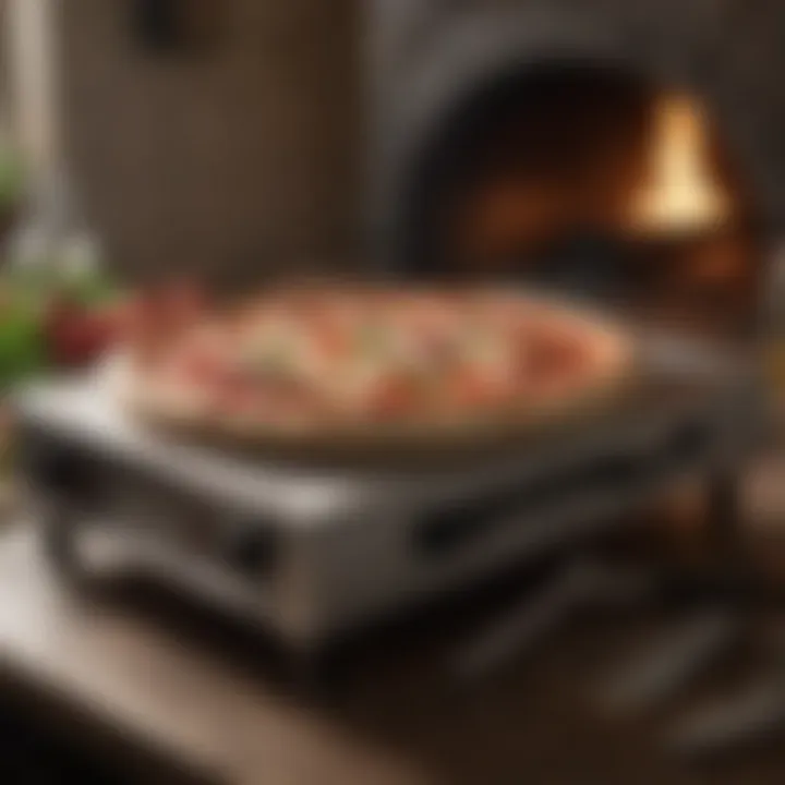 Maintenance tools for pizza ovens