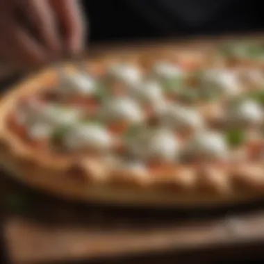 Exquisite Craftsmanship of Burrata Pizza Burrata Pizza Artistry