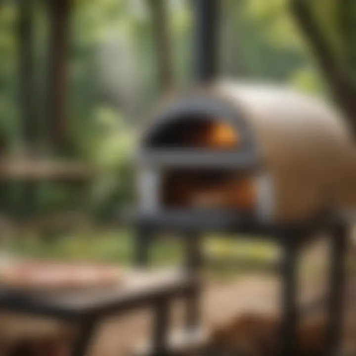 Artisan Pizza Oven in Outdoor Setting