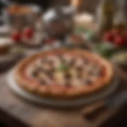 Essential tools from the Camp Chef Italia Pizza Accessories Kit displayed elegantly