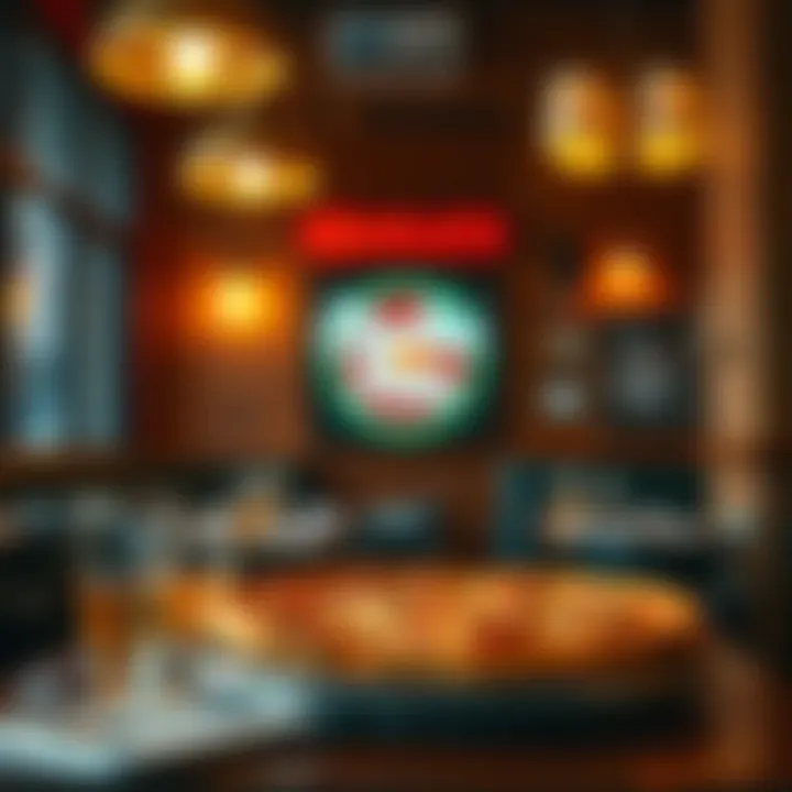 A cozy dining atmosphere at Charlie's Pizza, reflecting its rich heritage.