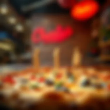The Evolution of Pizza at Charlie's An artistic depiction of the evolution of pizza over the years.
