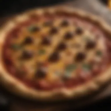 Achieving the Ideal Char on Pizza Crust Perfectly charred wood-fired pizza crust