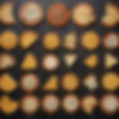 Understanding Cheese Flavor Profiles An infographic illustrating the flavor profiles of various cheeses used on pizza.