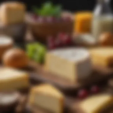 Artisanal Cheese Selection Cheese Medley