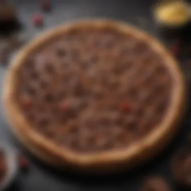 Decadent Chocolate Dessert Pizza