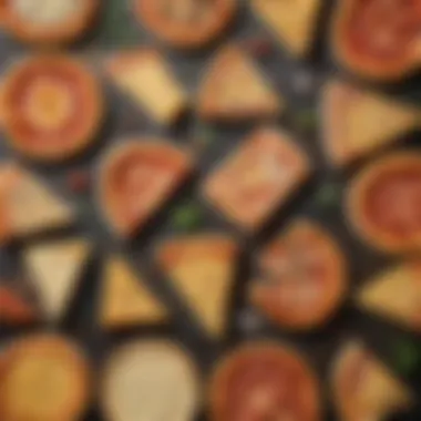 Exploring Flavor Profiles of Pizza Cheeses Infographic of cheese flavor profiles