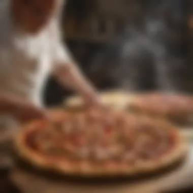 Crafting Culinary Perfection Artisanal Preparation of BBQ Pork Pizza Dough