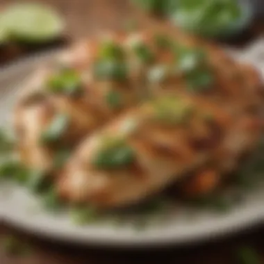 Mouthwatering Cilantro Lime Chicken Topping