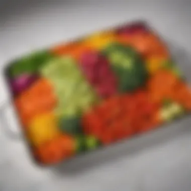 Colorful Veggie Medley on Tray