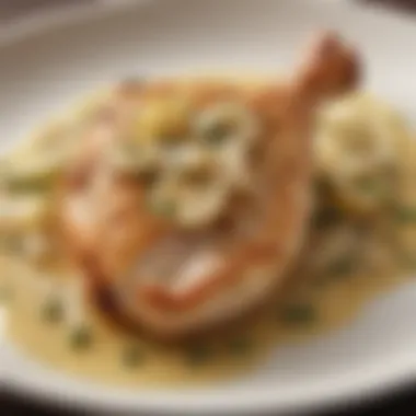 Butter and white wine blend for CPK Chicken Piccata